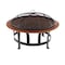 Pure Garden 30-Inch Portable Fire Pit, Copper 50-LG1204 - alternate 2